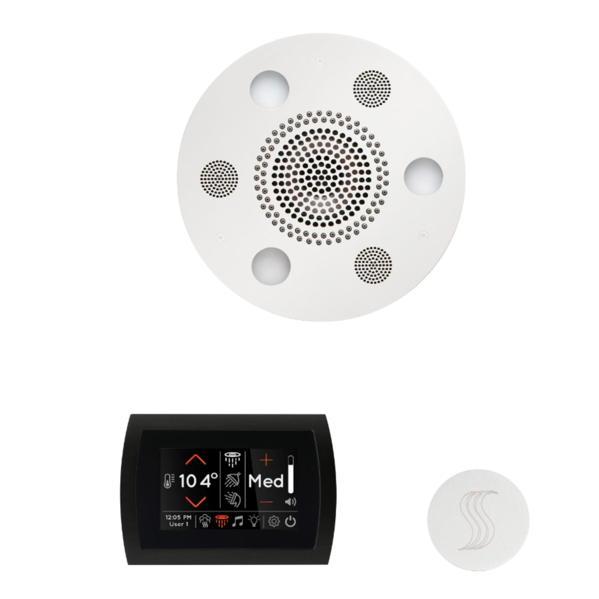 ThermaSol The Wellness Steam Package with SignaTouch Round WSTPSR