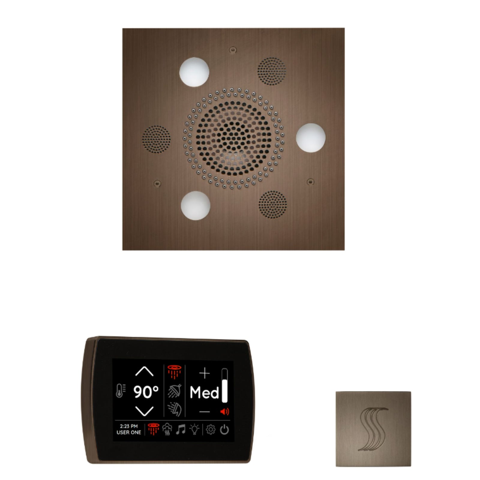 ThermaSol The Wellness Steam Package with SignaTouch Square WSTPSS