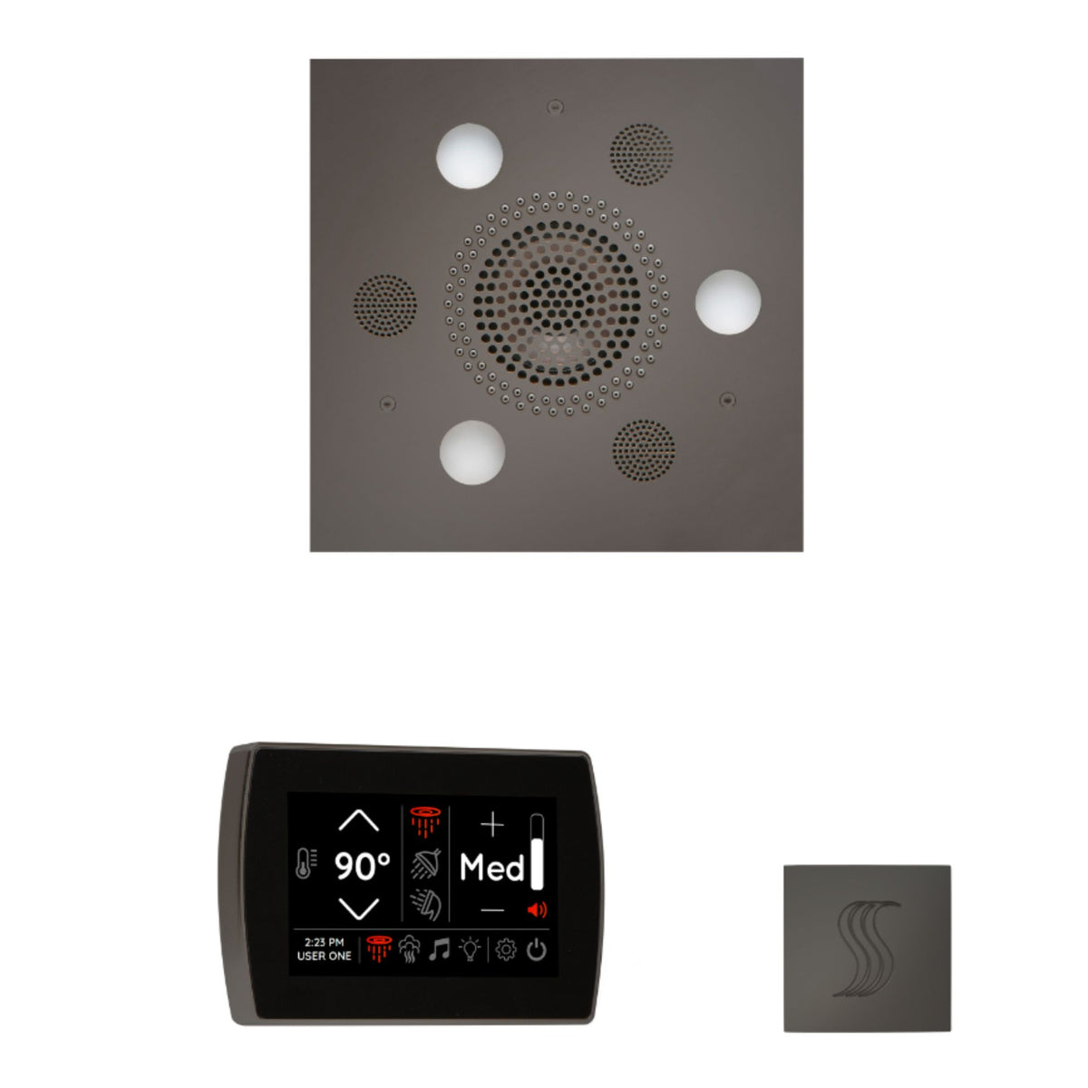 ThermaSol The Wellness Steam Package with SignaTouch Square WSTPSS