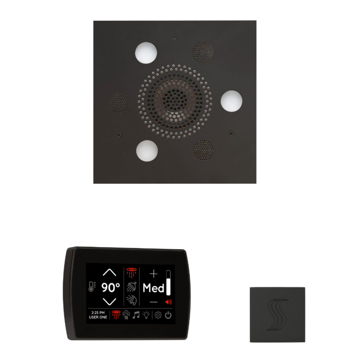 ThermaSol The Wellness Steam Package with SignaTouch Square WSTPSS