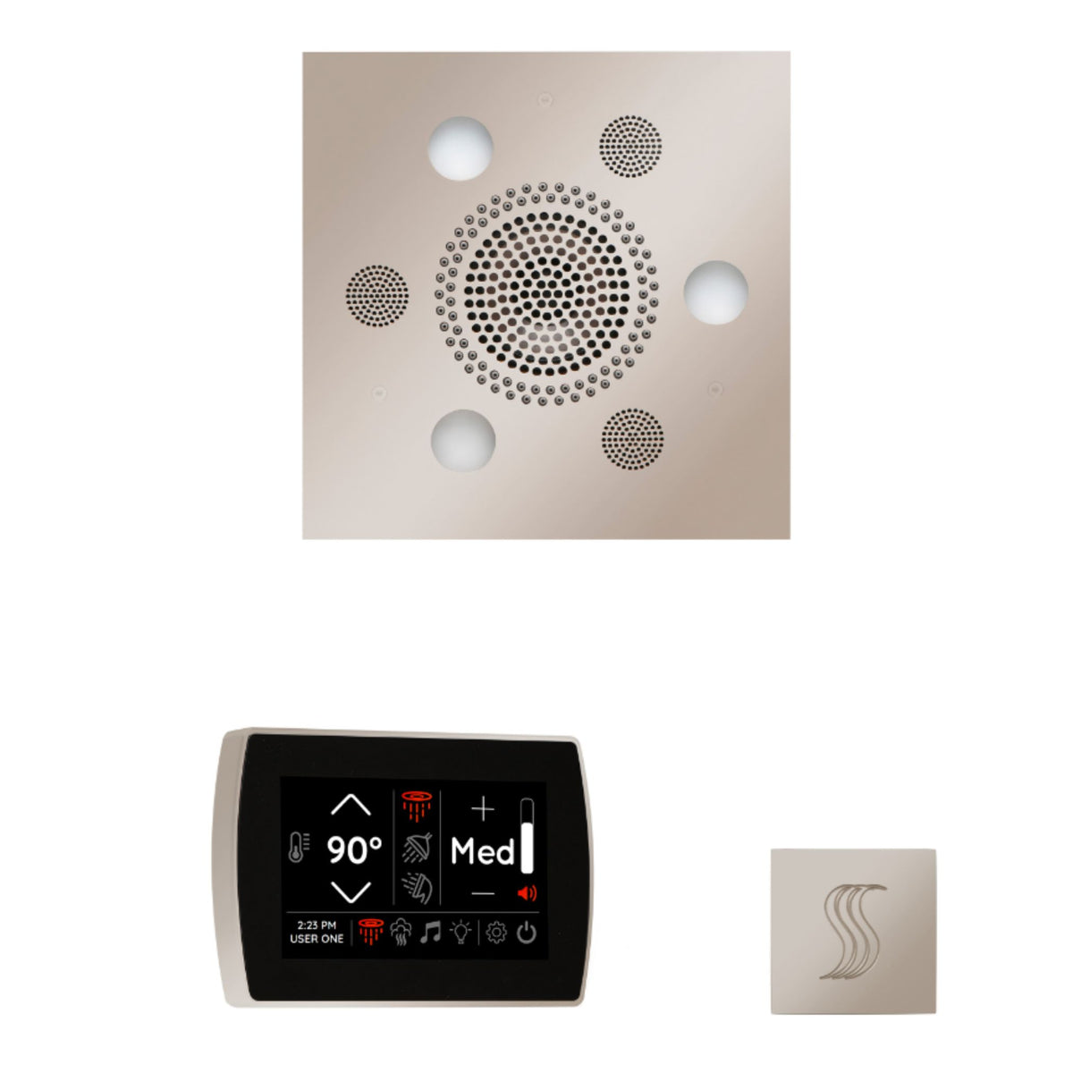 ThermaSol The Wellness Steam Package with SignaTouch Square WSTPSS