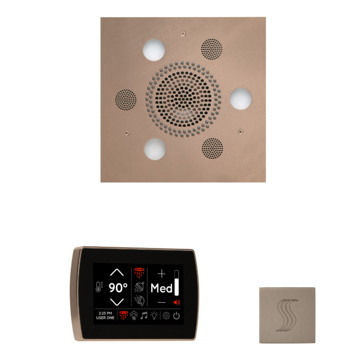 ThermaSol The Wellness Steam Package with SignaTouch Square WSTPSS