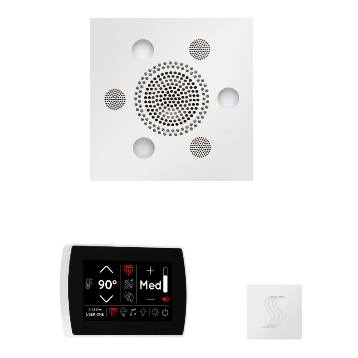 ThermaSol The Wellness Steam Package with SignaTouch Square WSTPSS