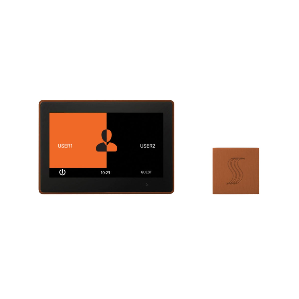 ThermaSol ThermaTouch Control 10" SteamVection Square Steam Head Control TT10-SVSQ