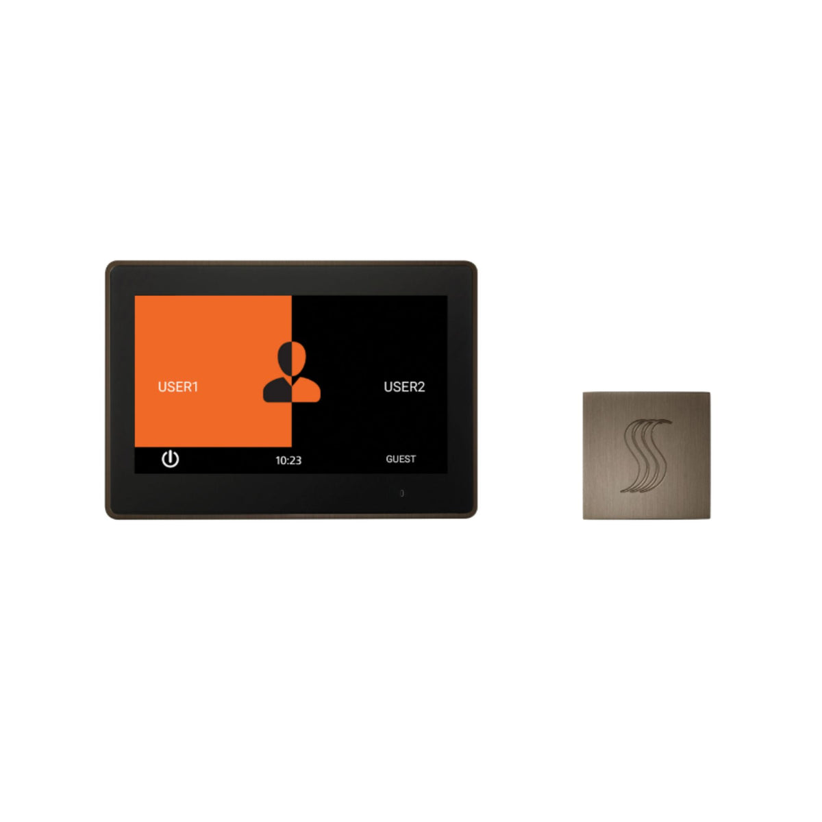 ThermaSol ThermaTouch Control 10" SteamVection Square Steam Head Control TT10-SVSQ