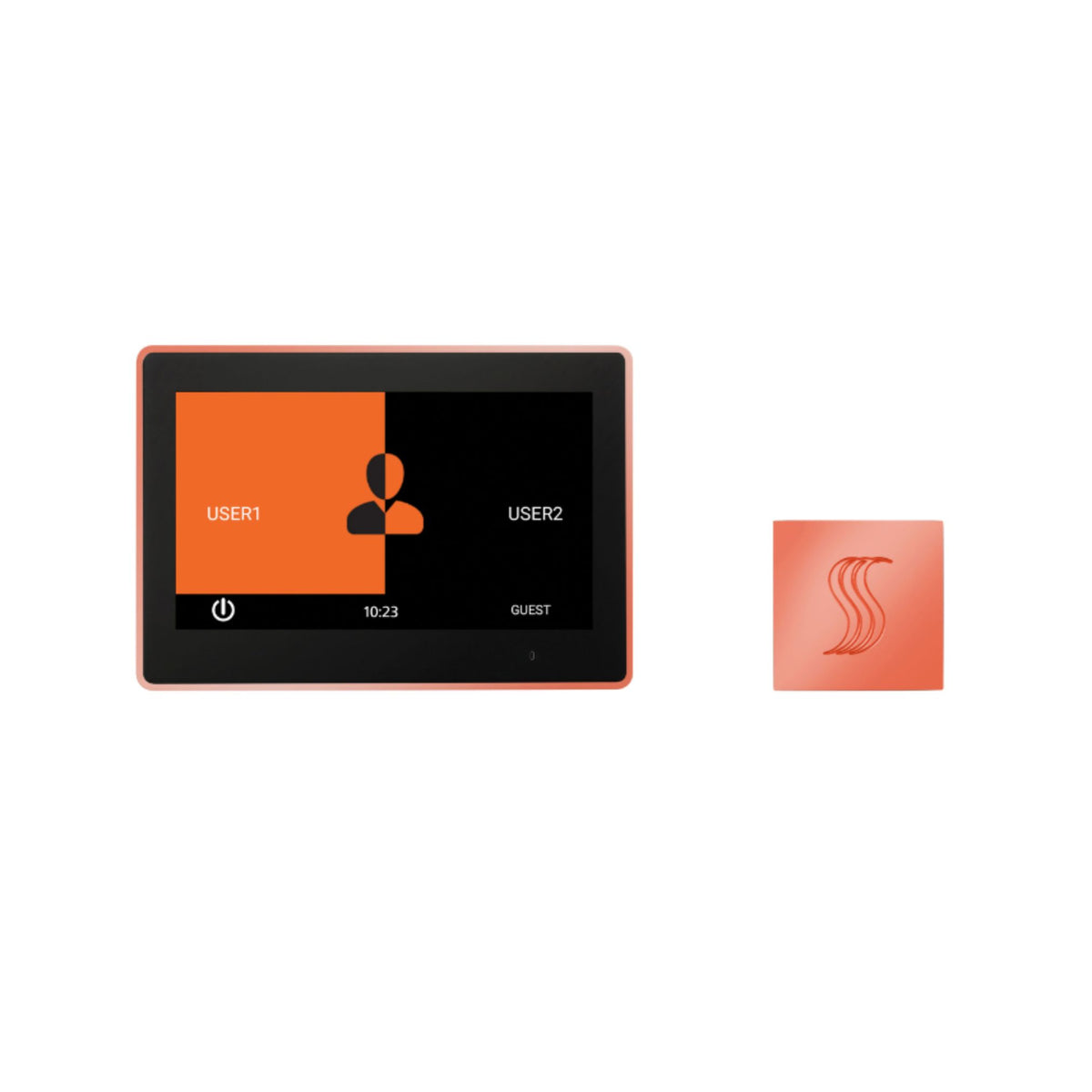 ThermaSol ThermaTouch Control 10" SteamVection Square Steam Head Control TT10-SVSQ