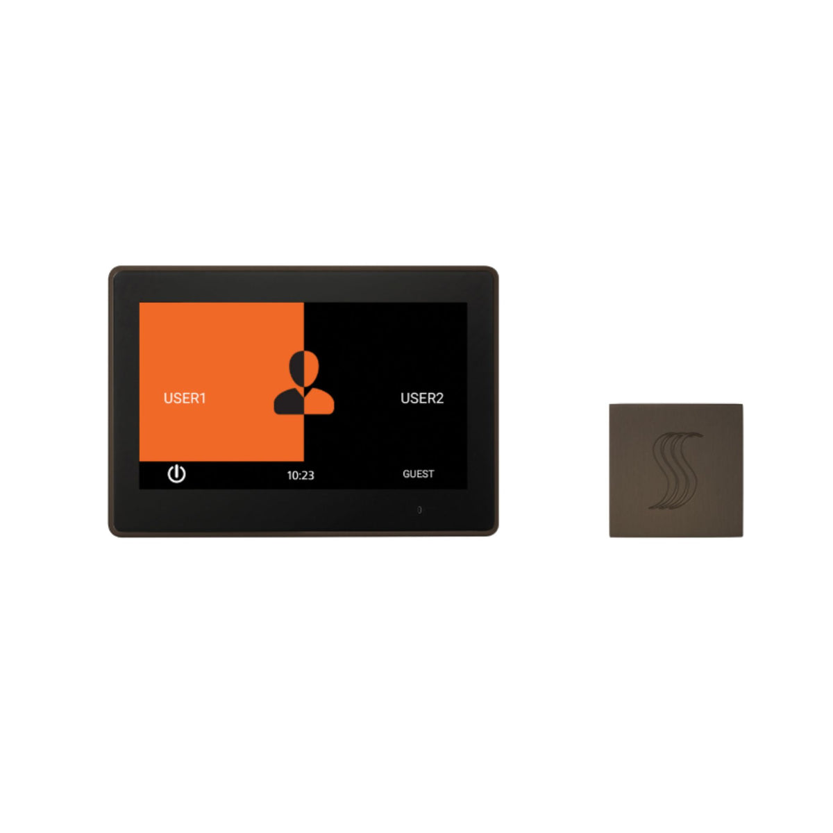 ThermaSol ThermaTouch Control 10" SteamVection Square Steam Head Control TT10-SVSQ