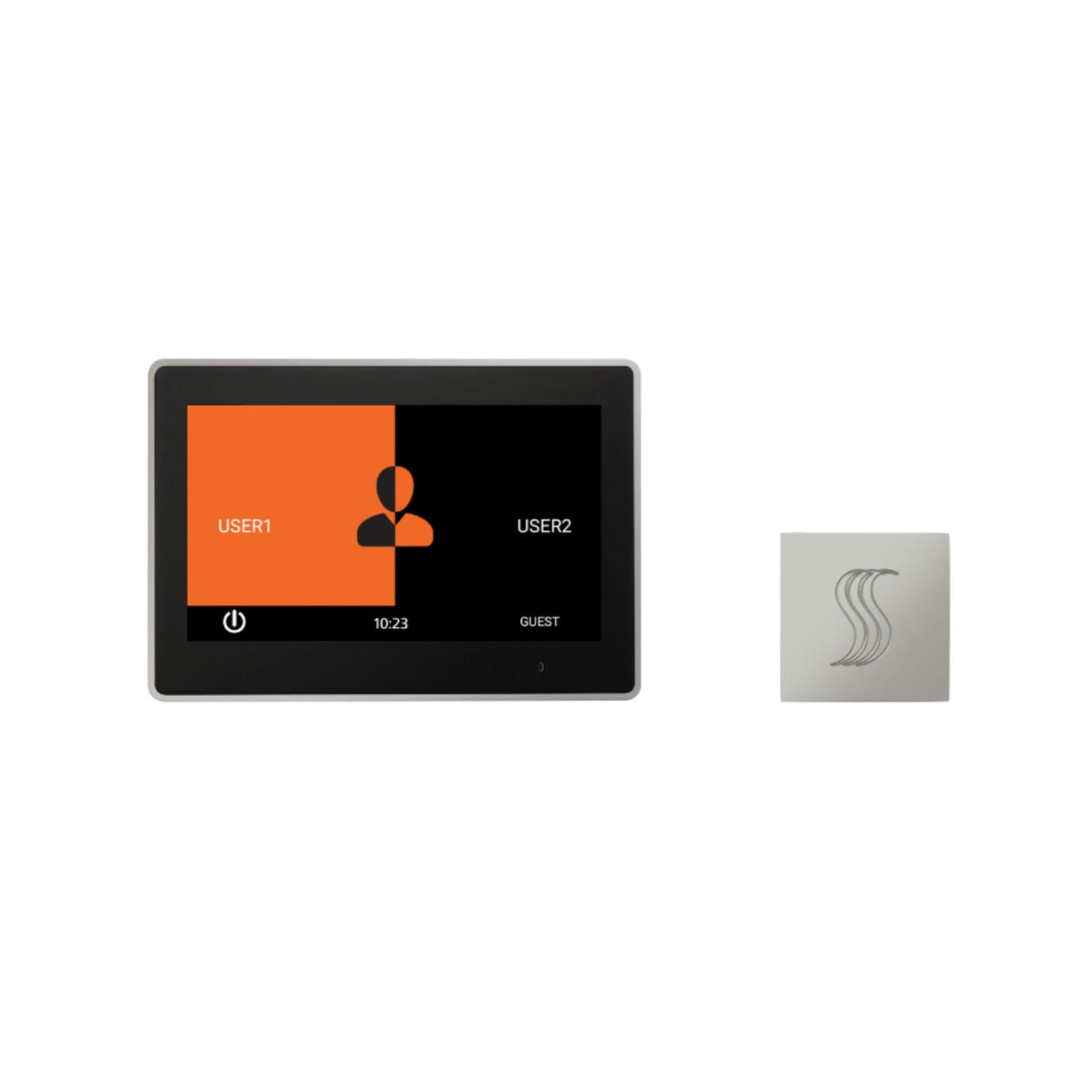 ThermaSol ThermaTouch Control 10" SteamVection Square Steam Head Control TT10-SVSQ