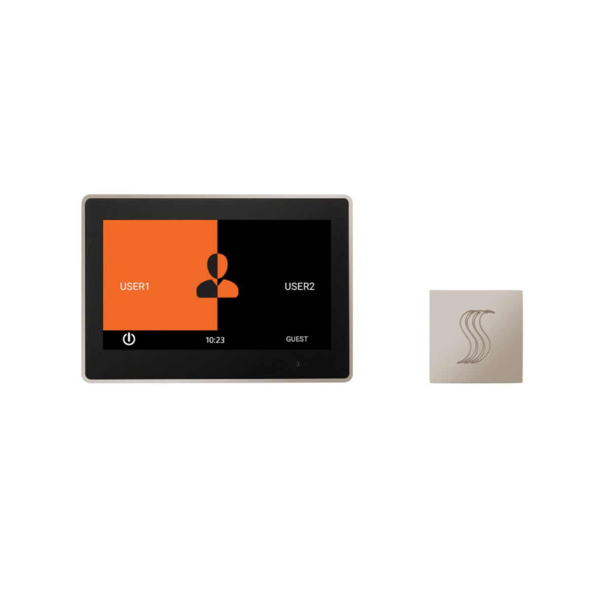 ThermaSol ThermaTouch Control 10" SteamVection Square Steam Head Control TT10-SVSQ