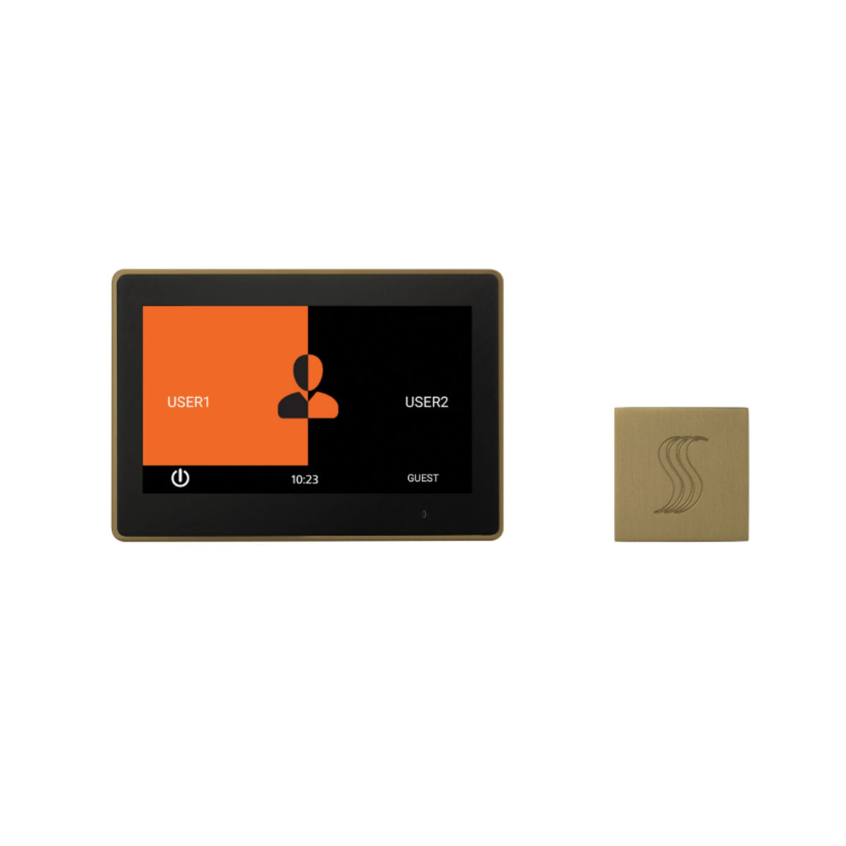 ThermaSol ThermaTouch Control 10" SteamVection Square Steam Head Control TT10-SVSQ