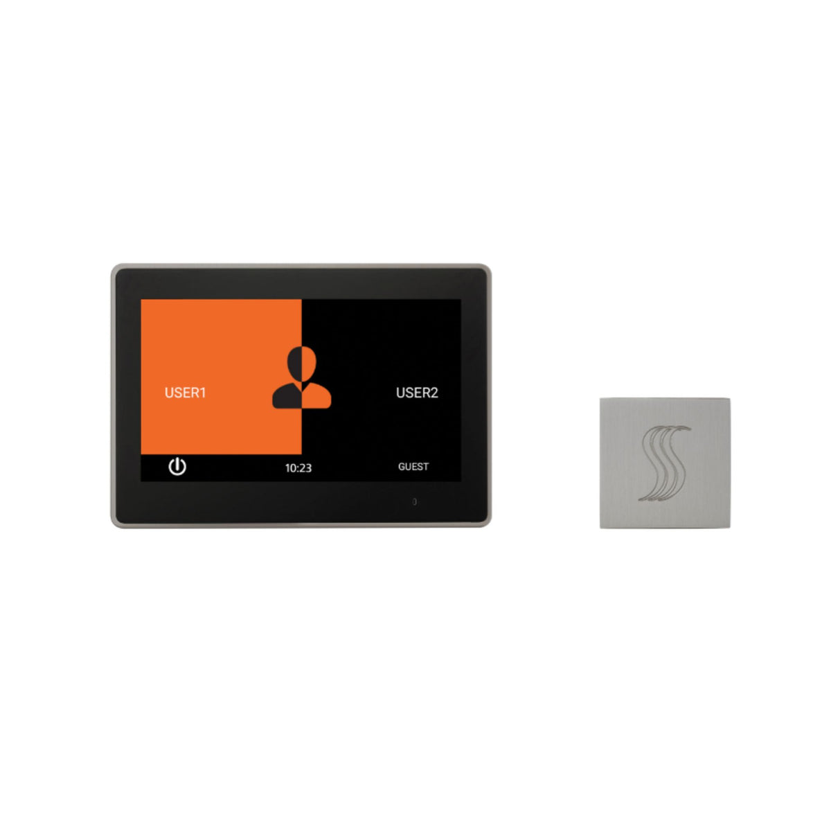 ThermaSol ThermaTouch Control 10" SteamVection Square Steam Head Control TT10-SVSQ