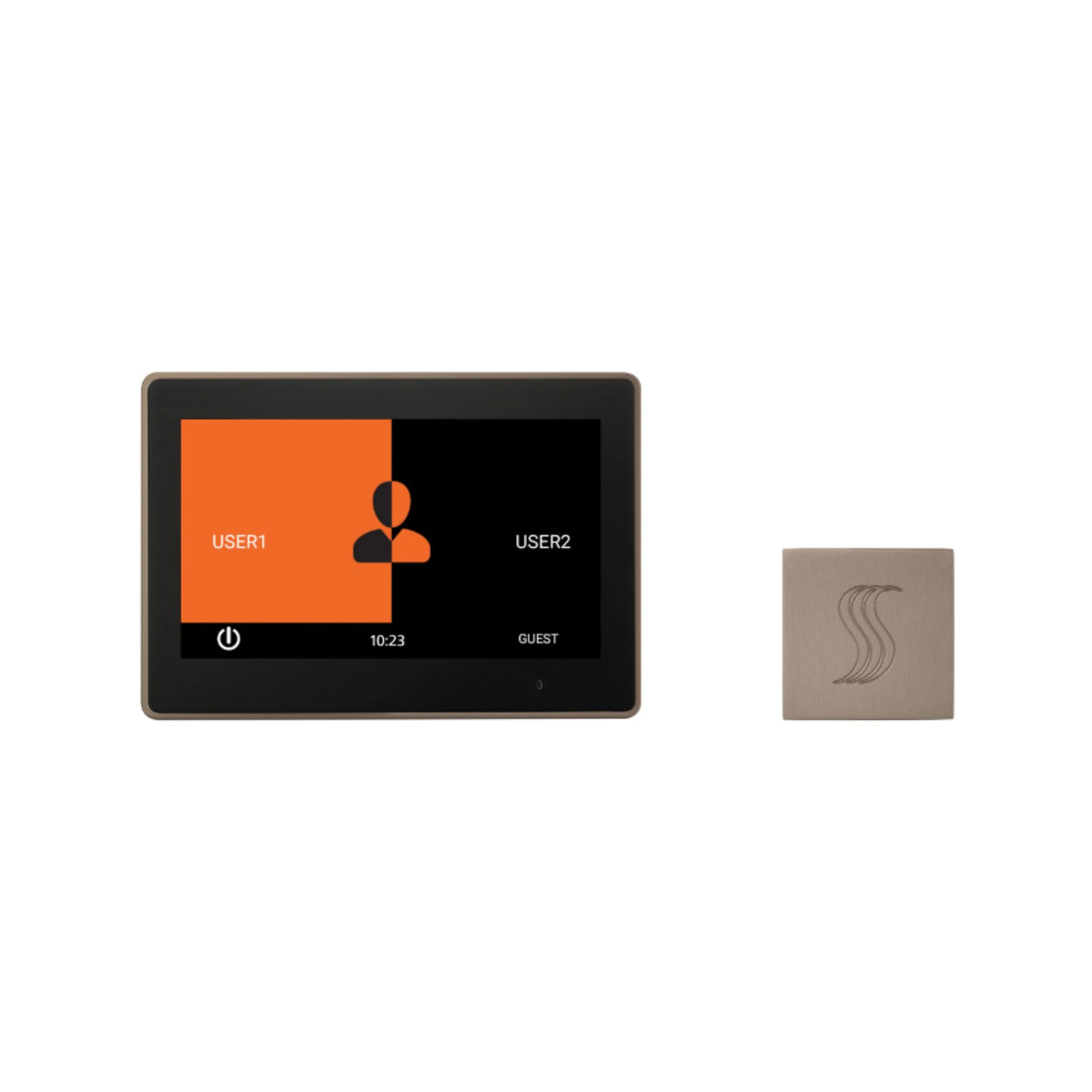 ThermaSol ThermaTouch Control 10" SteamVection Square Steam Head Control TT10-SVSQ