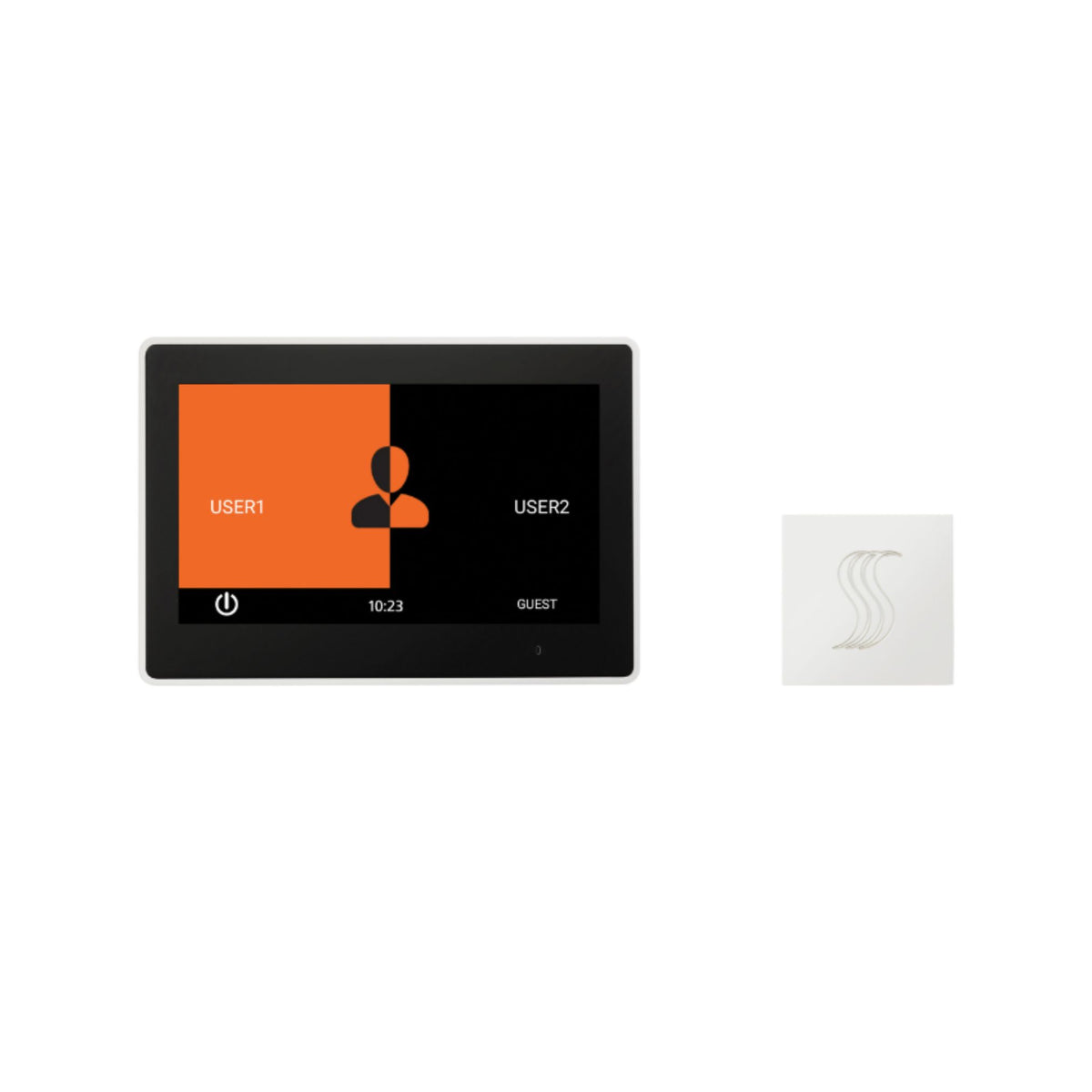 ThermaSol ThermaTouch Control 10" SteamVection Square Steam Head Control TT10-SVSQ