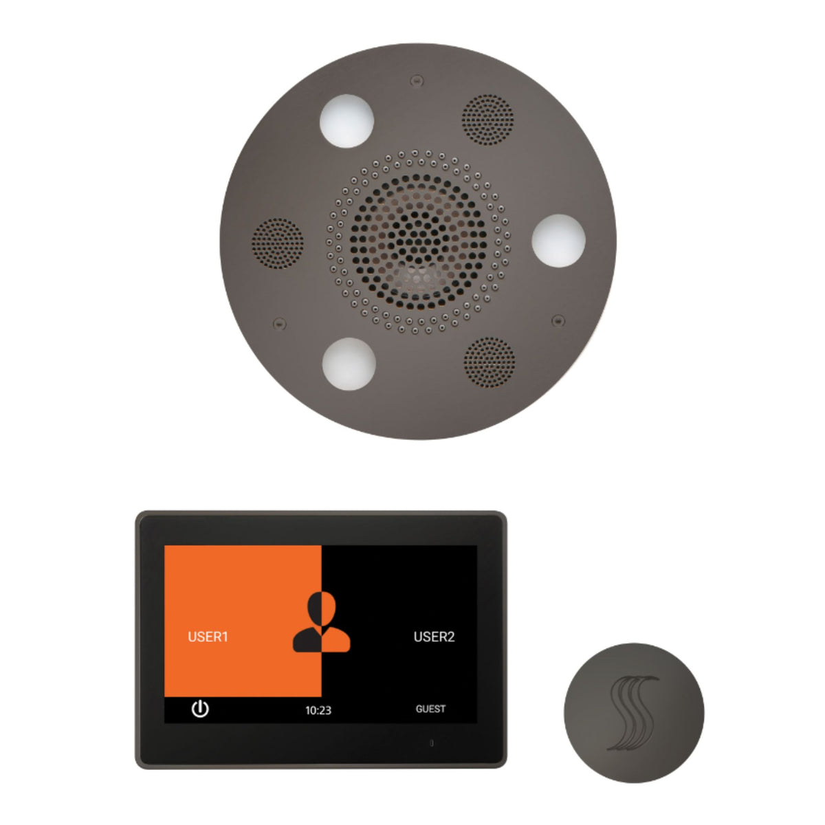 ThermaSol Wellness Steam Package with 10" ThermaTouch Round WSTP10R