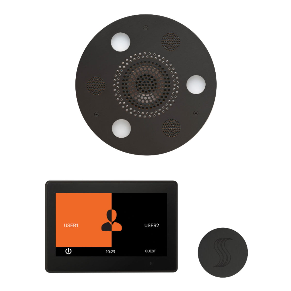 ThermaSol Wellness Steam Package with 10" ThermaTouch Round WSTP10R