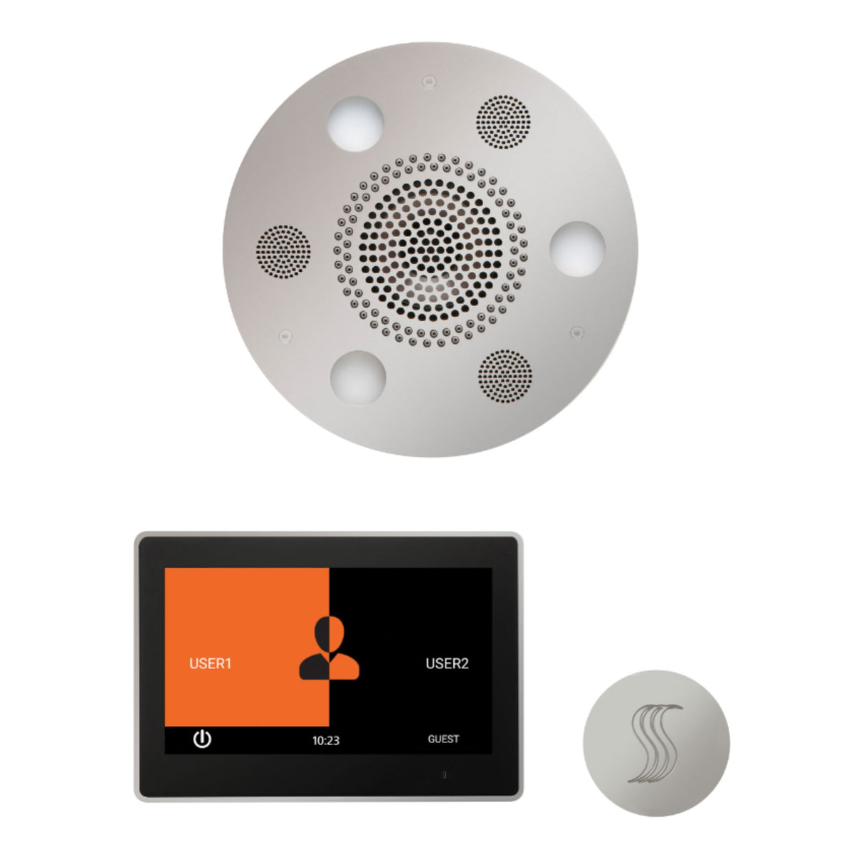 ThermaSol Wellness Steam Package with 10" ThermaTouch Round WSTP10R