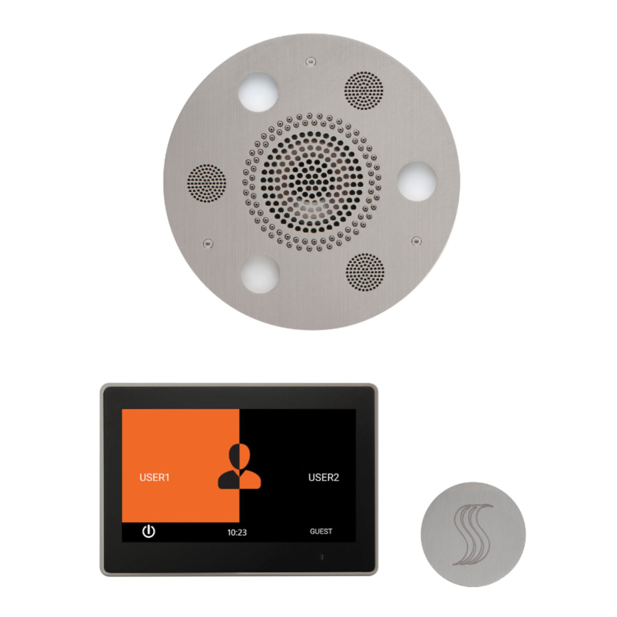 ThermaSol Wellness Steam Package with 10" ThermaTouch Round WSTP10R