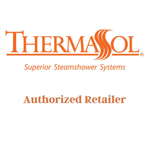 ThermaSol MicroTouch Steam Shower Control with SteamVection Steamhead MTC-SVRD