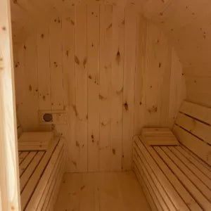 True North Saunas 2 benches premium design - Vital Hydrotherapy