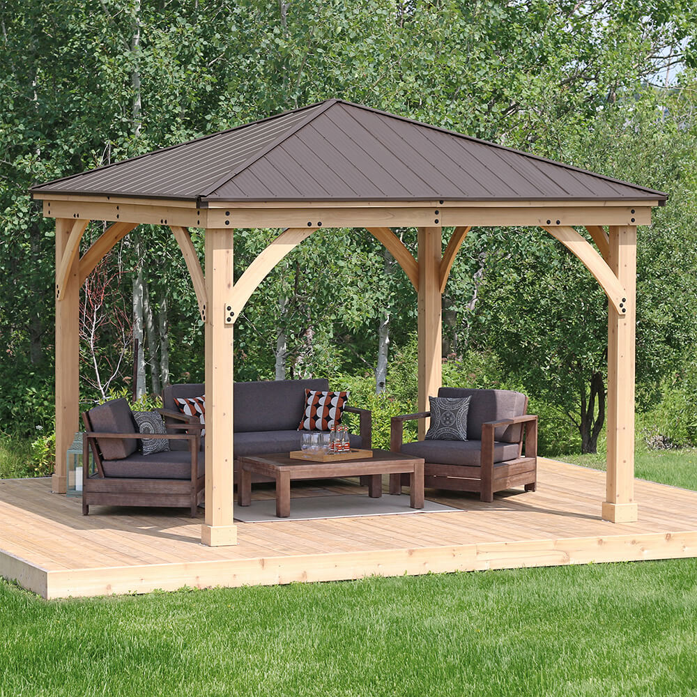 Yardistry 12 x 12 Meridian Gazebo YM11769
