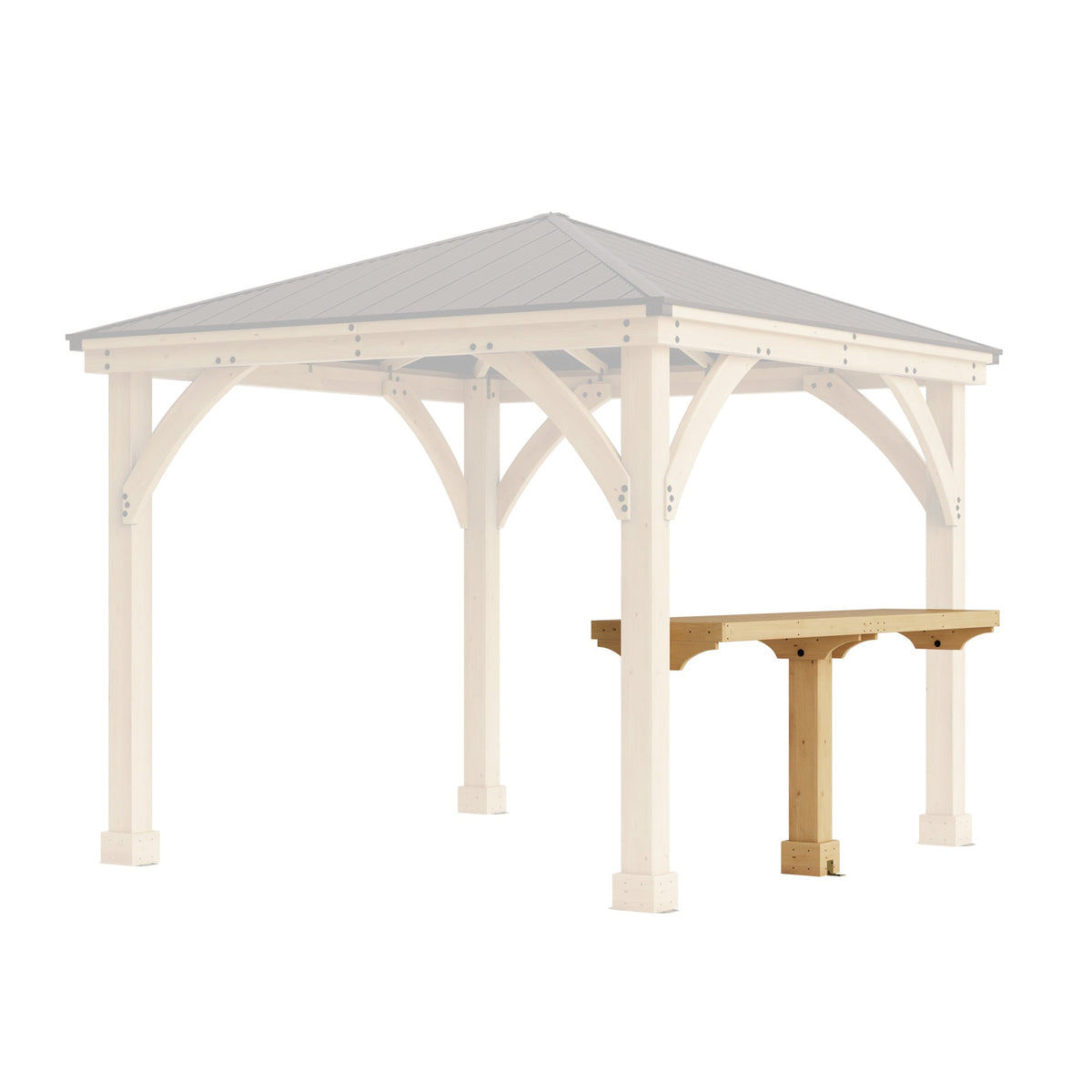 Yardistry 10' Meridian Bar Counter YM11814COM