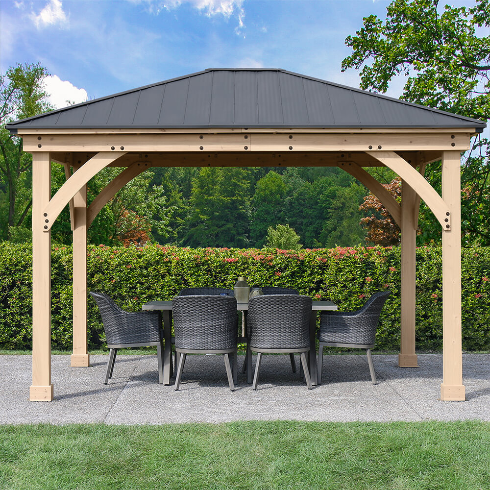Yardistry 11' x 13' Meridian Gazebo YM11912COM
