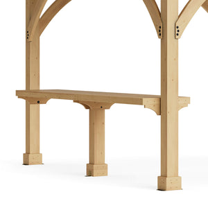 Yardistry 12' Meridian Bar Counter YM11803COM