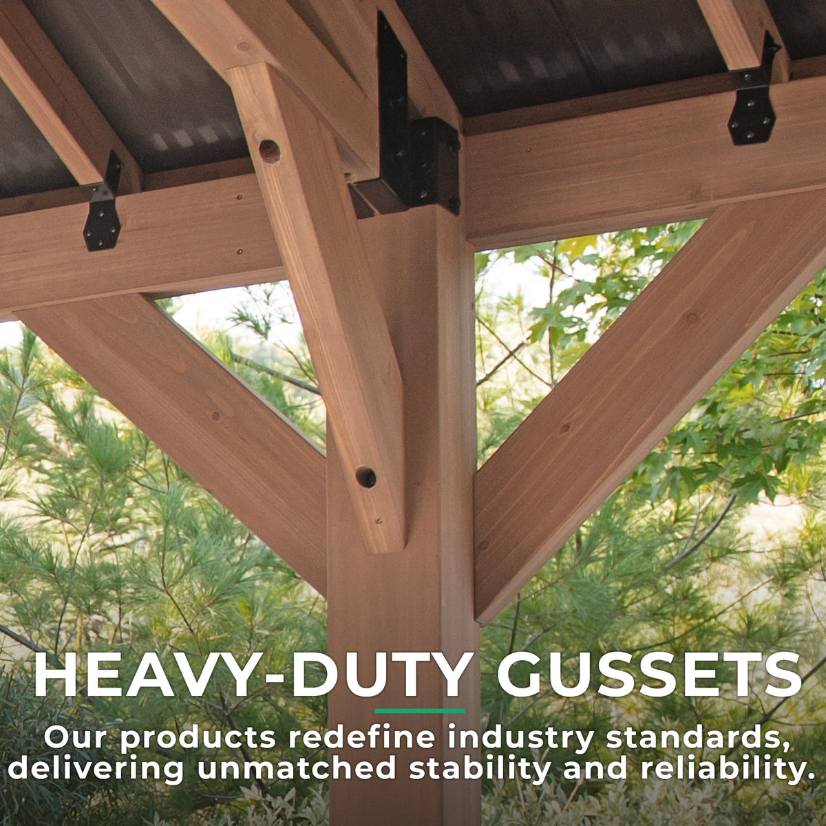 Yardistry 14' x 17' Carport Pavilion YM12869COM