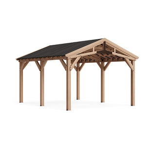 Yardistry 14' x 17' Carport Pavilion YM12869COM
