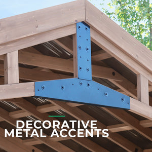 Yardistry 14' x 25' Carport Pavilion YM12870COM