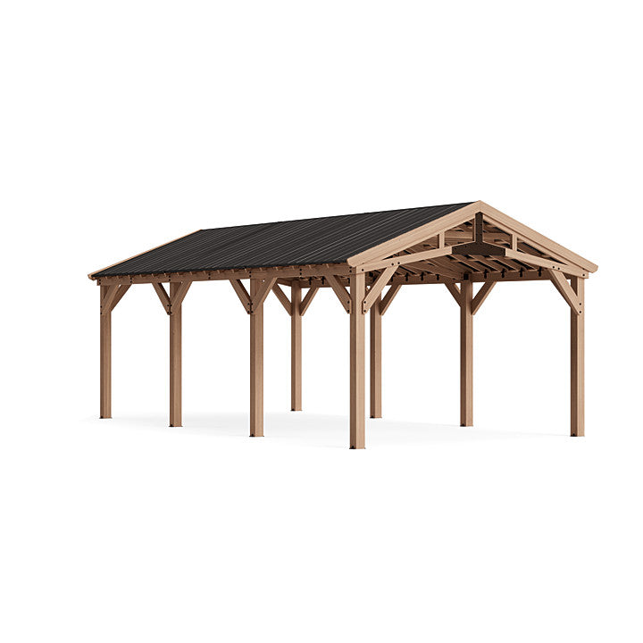 Yardistry 14' x 25' Carport Pavilion YM12870COM