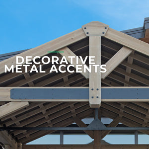 Yardistry 16 x 14 Timber Frame Pavilion YM12904COM