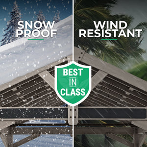 Yardistry 16 x 14 Timber Frame Pavilion YM12904COM