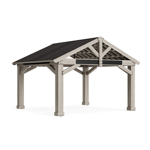Yardistry 16 x 14 Timber Frame Pavilion YM12904COM