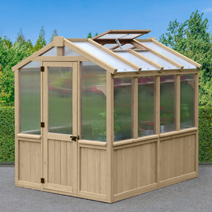 Yardistry 6.7' x 7.8' Meridian Greenhouse YM11945COM