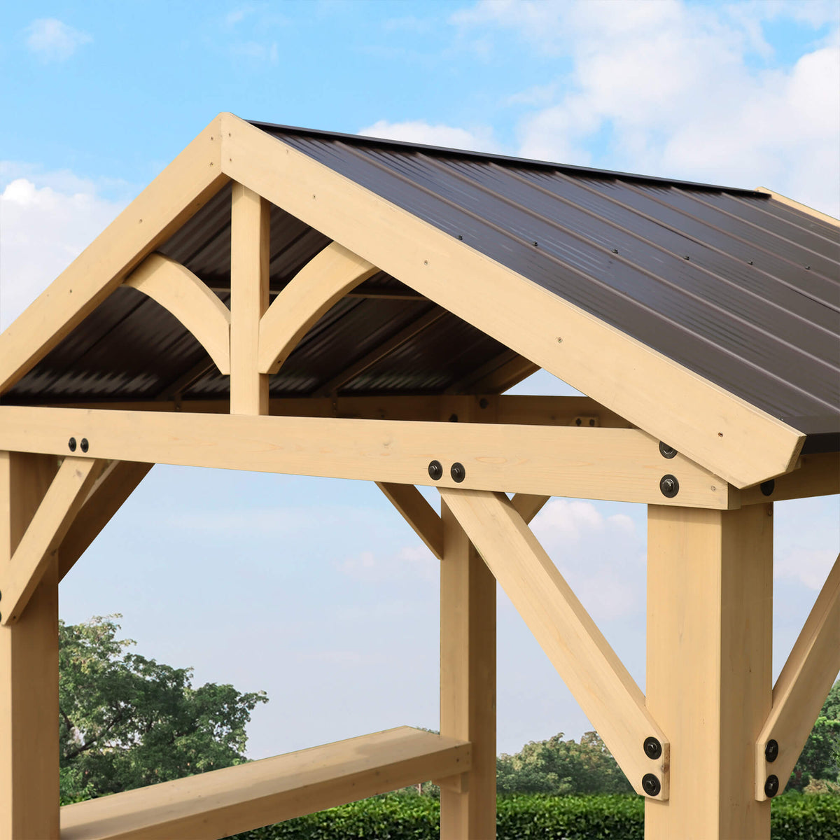 Yardistry Meridian Grilling Pavilion YM11931COM