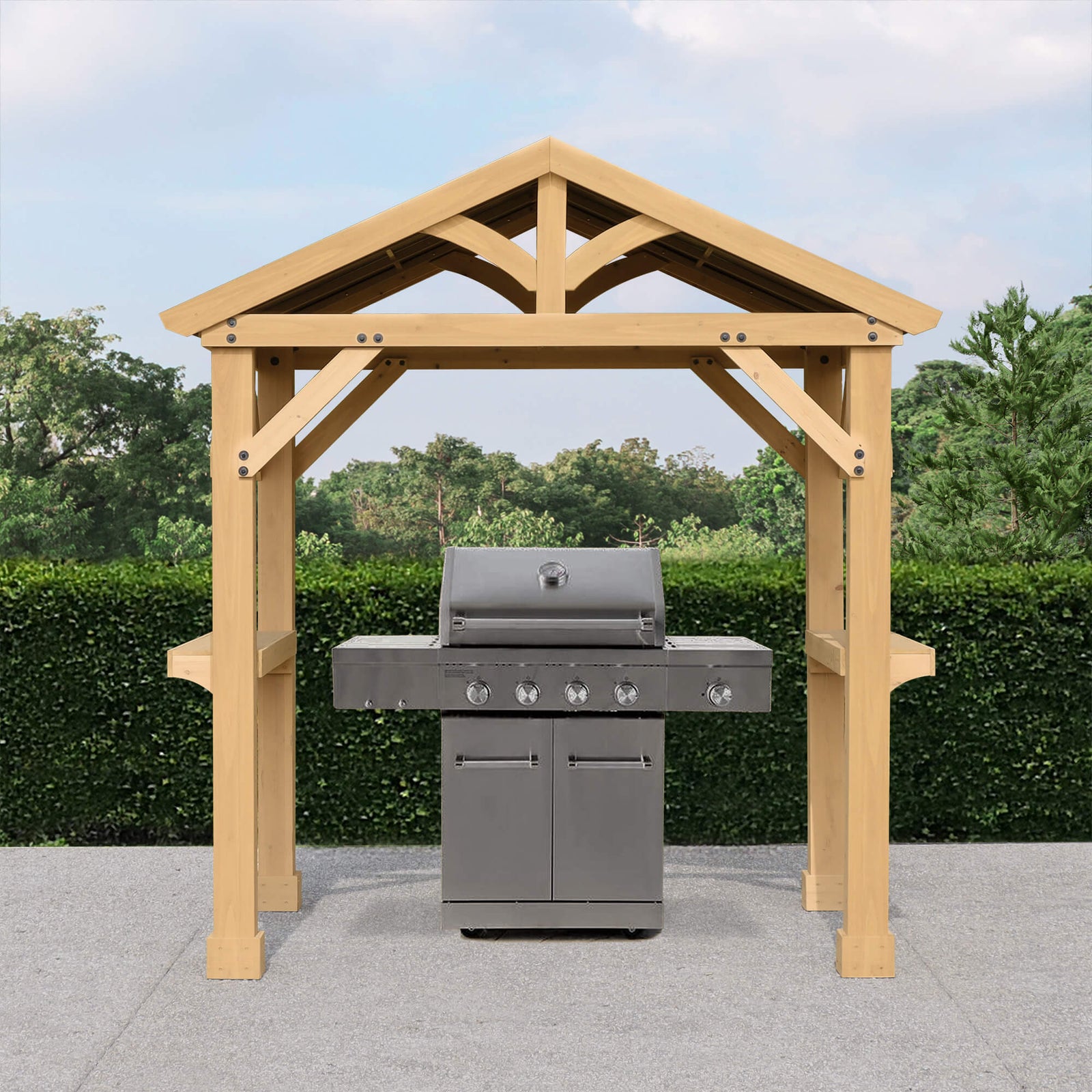 Yardistry Meridian Grilling Pavilion YM11931COM
