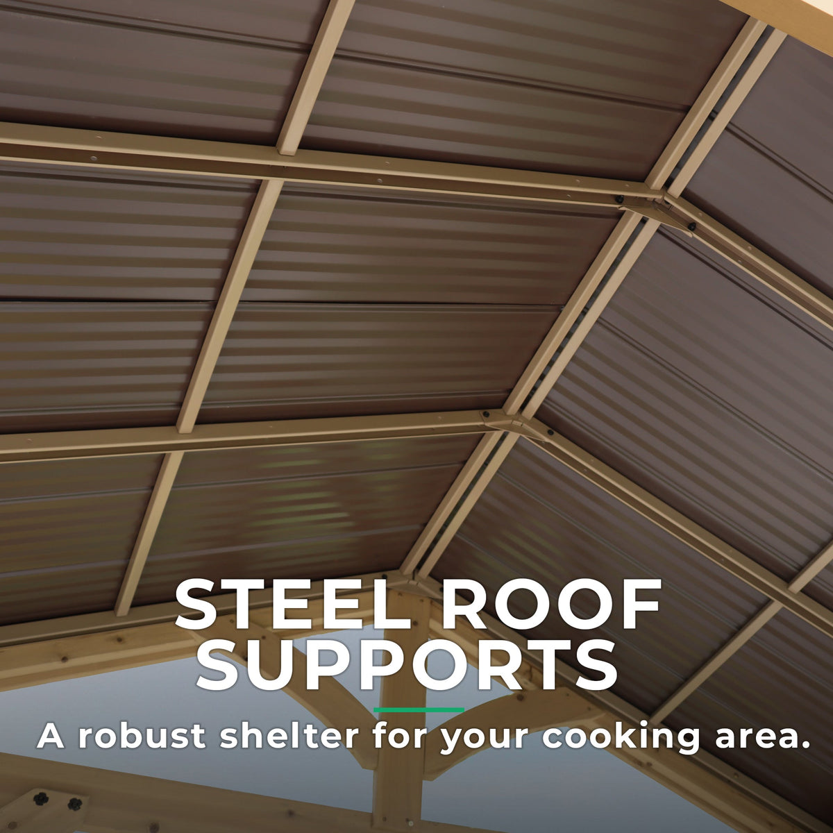 Yardistry Meridian Grilling Pavilion YM11931COM