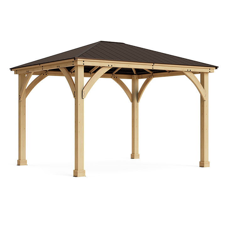 Yardistry Rain Gutter Kit For The 10' x 12' Meridian Gazebo YM12844COM