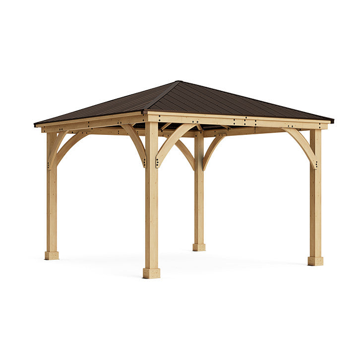 Yardistry Rain Gutter Kit For The 12 x 12 Meridian Gazebo YM12845COM