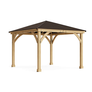 Yardistry Rain Gutter Kit For The 12 x 12 Meridian Gazebo YM12845COM