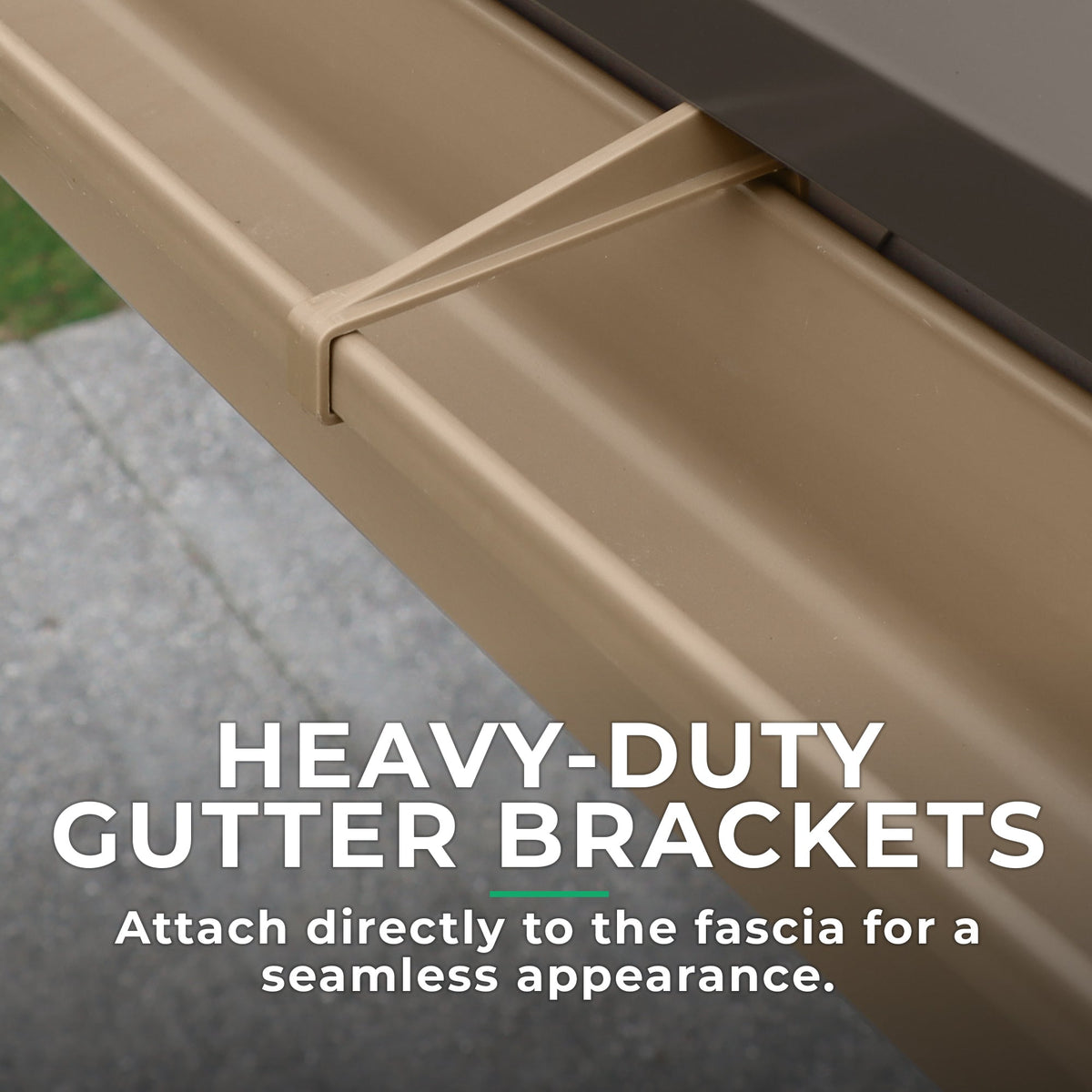 Yardistry Rain Gutter Kit For The 12 x 14 Meridian Gazebo YM12846COM