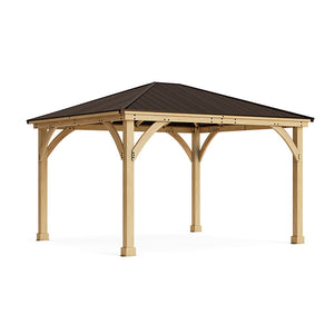 Yardistry Rain Gutter Kit For The 12 x 14 Meridian Gazebo YM12846COM