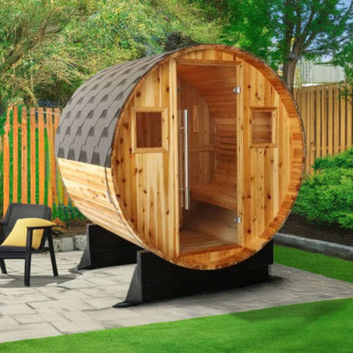 SunRay Aurora 2-4 Person Traditional Barrel Sauna 300SH