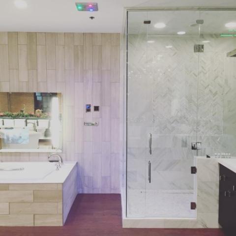 ThermaSol SEMR Modern Recessed 5.6" Digital Signature Series Steam Shower Control