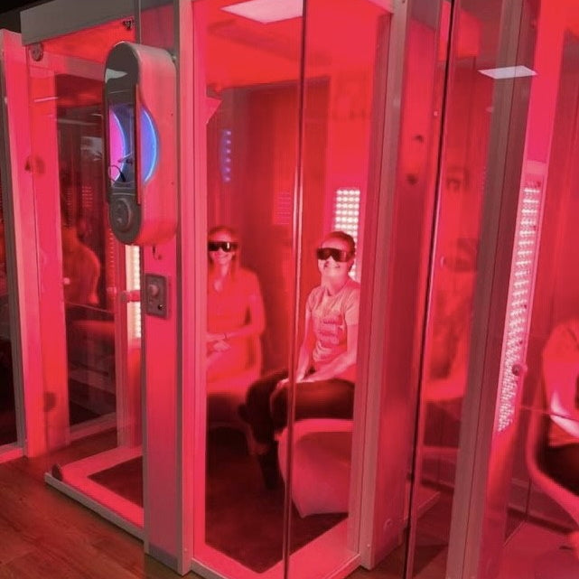 Halotherapy Solutions Vitality Booth Plus Salt Therapy And Red Light Therapy Vital Hydrotherapy 