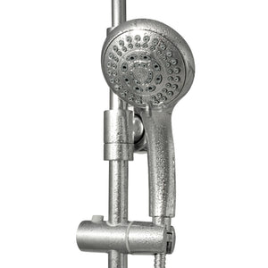 PULSE ShowerSpas Shower System - Lanikai ShowerSpa - Five-function hand shower with 59" double-interlocking stainless steel hose - Polished Chrome - 1028 - Vital Hydrotherapy