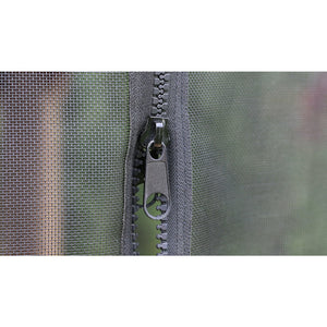 10' X 10' Meridian Gazebo Mosquito Mesh Kit Black With Heavy-duty Zippers - Vital Hydrotherapy