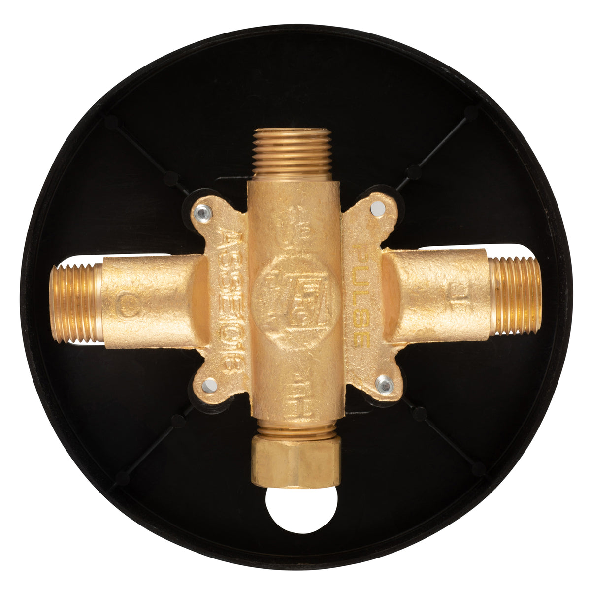 PULSE ShowerSpas Tru-Temp Pressure Balance 1/2" Rough-In Valve with Trim Kit 3001-RIV-PB - Vital Hydrotherapy