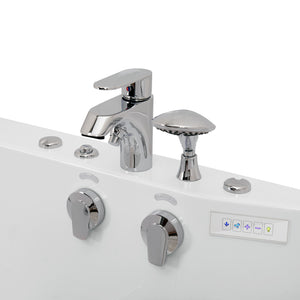 Ella Tub4Two 32"x60" fast fill faucet and adjustable hand shower